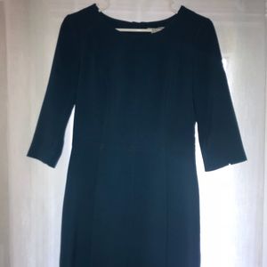 H&M form fitting blue dress